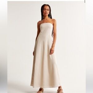 Abercrombie Linen Maxi Dress